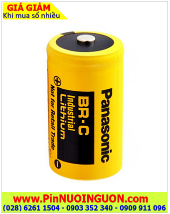 Panasonic BR-C (CR26500SE); Pin nuôi nguồn Panasonic BR-C / CR26500SE lithium 3v 5000mAh /Xuất xứ NHẬT 
